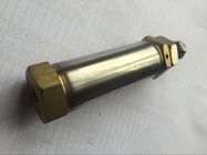 Brass Front / End Caps Mini Pneumatic Cylinder , Small Air Cylinder With / Without Magnet