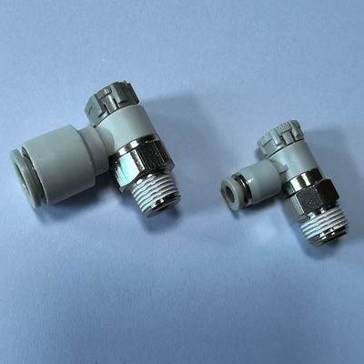 নীল বায়ুসংক্রান্ত টিউব ফিটিং সর্বোচ্চ চাপ 100 PSI রঙ নীল সর্বোচ্চ চাপ 10.20Kgf/cm2